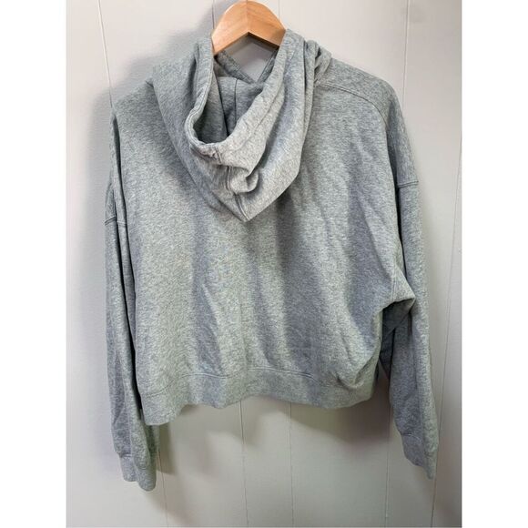 Nike Air Jordan Essentials Fleece Hoodie in Grey Women’s XL - Picture 4 of 11